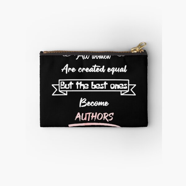 Item preview, The best women become authors (English) designed and sold by 2Girls1Shirt.