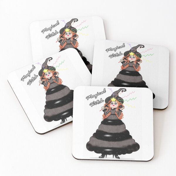 Item preview, Magical witch  designed and sold by Shirley cute art .