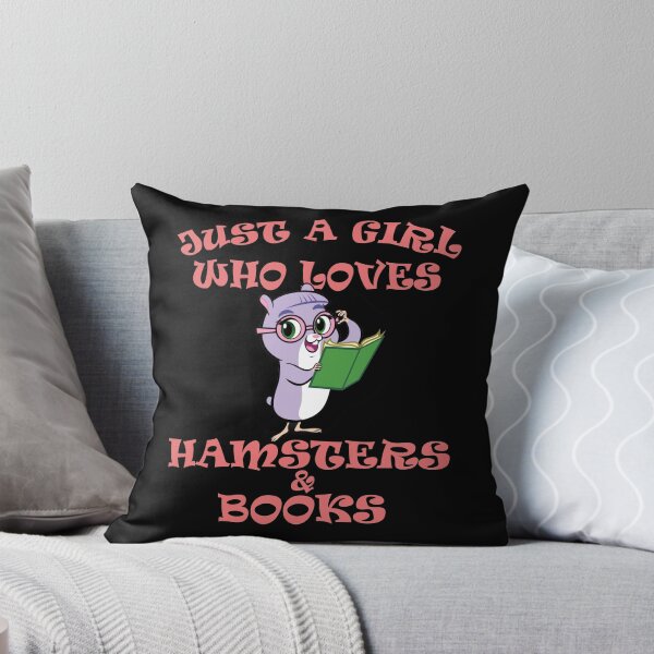 Item preview, Just a Girl Who Love Hamsters and Books designed and sold by nando270.