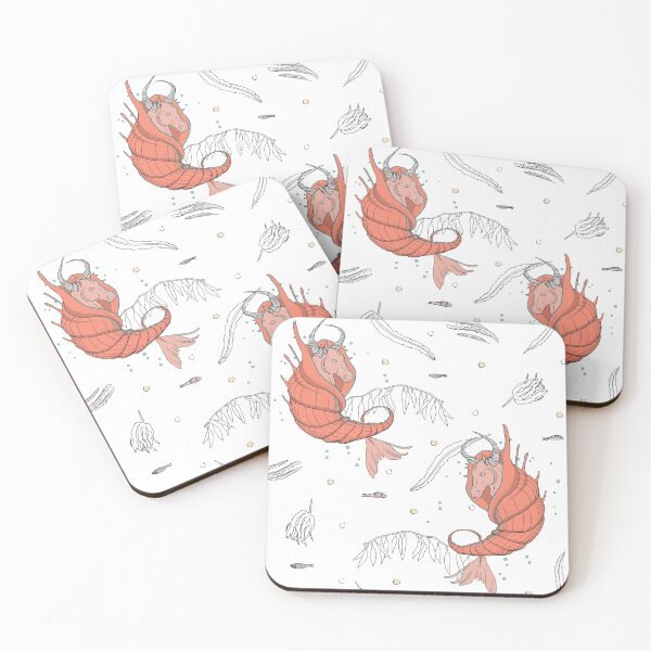 Item preview, Shrimp_horses designed and sold by Tayastore.