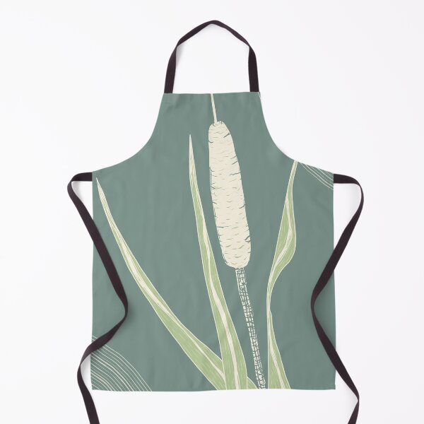 Item preview, Botanical design of cattail designed and sold by AubeGoulet.