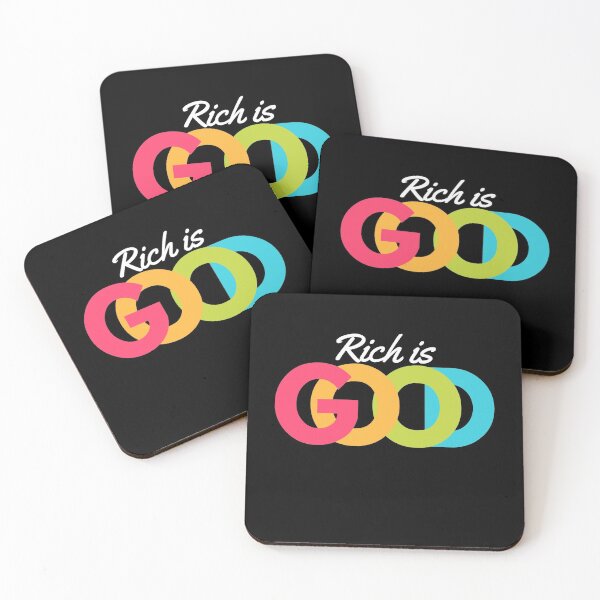 Item preview, Rich is Good artwork 2 designed and sold by TraderShirts.