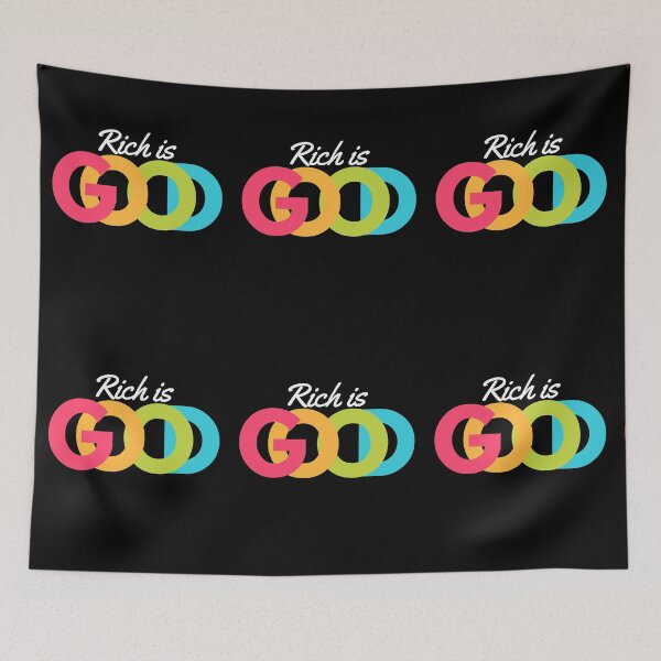 Item preview, Rich is Good artwork 2 designed and sold by TraderShirts.