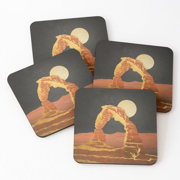 Item preview, Arches National Park Under a Full Moon designed and sold by JackMoreh.