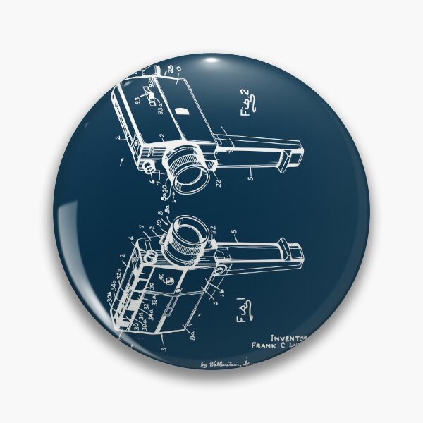 Artikelvorschau, Vintage-Videokamera-Patent-Blaupause-Design entworfen und verkauft von BRU Design.