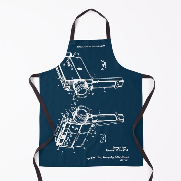 Item preview, Vintage Video Camera Patent blueprint design designed and sold by BRU Design.