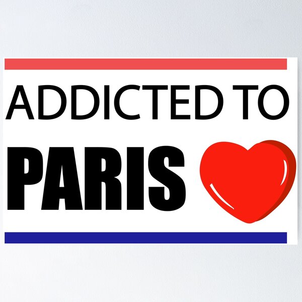 Item preview, Addicted To Paris designed and sold by Desibeau.