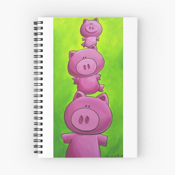 Item preview, Splatter Stack of Pigs designed and sold by SplatterBubble.