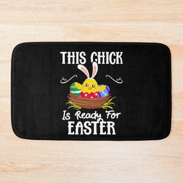 Item preview, Easter Day - This Chick is Ready for Easter Egg Rabbit Ear designed and sold by Dressed For  Duty.