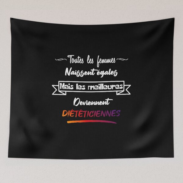 Item preview, The best women become dietitians (French) designed and sold by 2Girls1Shirt.