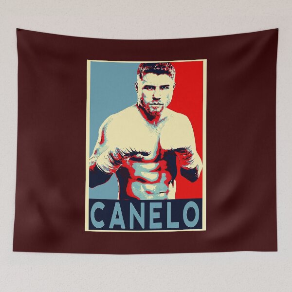 Item preview, canelo alvarez art board print designed and sold by laurineprosa.