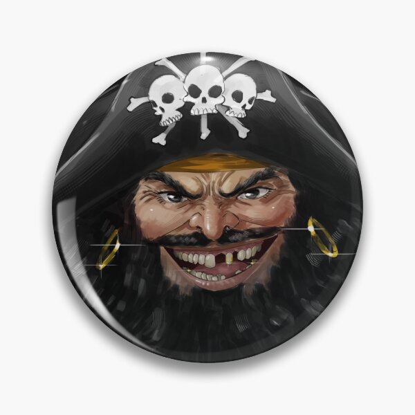 Item preview, Blackbeard designed and sold by SamZhengArt.