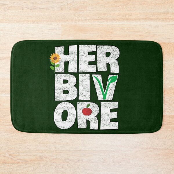 Item preview, Herbivore - Vegan designed and sold by Happy Puppy Print On Demand.