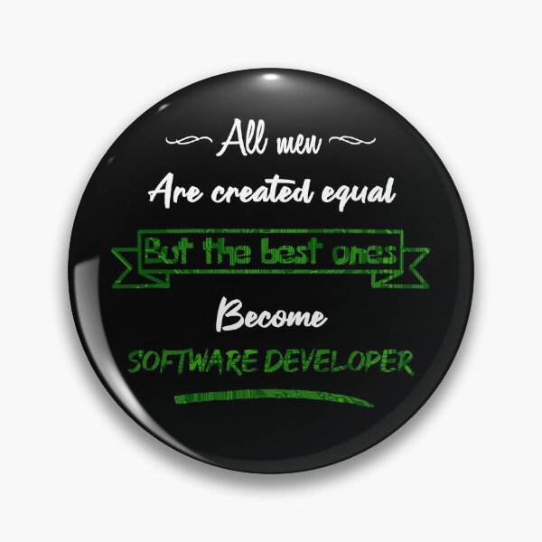 Item preview, The best men become software developers designed and sold by 2Girls1Shirt.