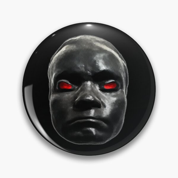 Item preview, Creepy Black Man Mask Print designed and sold by DFLC Prints.