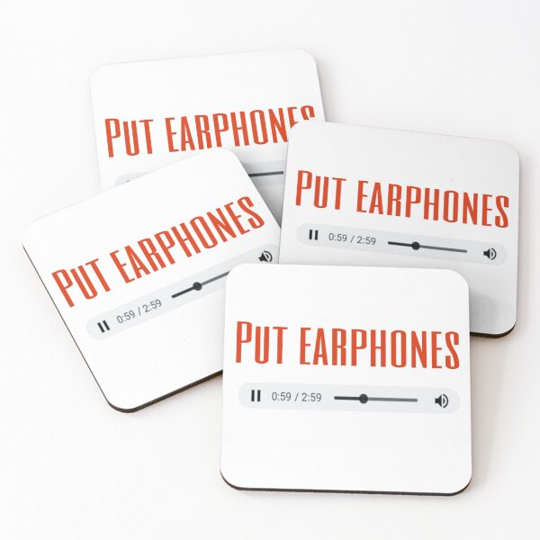 Item preview, Put earphones to your friend who speak higher, alone time , joining your time  designed and sold by AkramHabib.