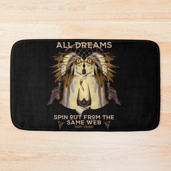 Item preview, All Dreams, Native American Hopi Tribe, Traditional Proverb Dreamcatcher Design designed and sold by Proverbial Wisdom Design.