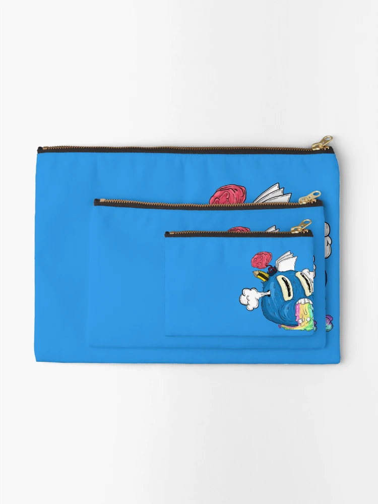 Thumbnail 2 of 4, Zipper Pouch, Overload! designed and sold by RottenBrainStem.