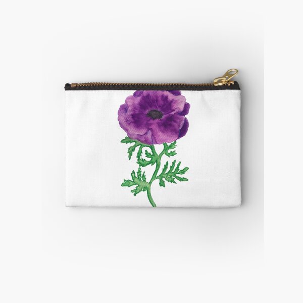 Item preview, Watercolor anemone coronaria design designed and sold by muffinstandd.