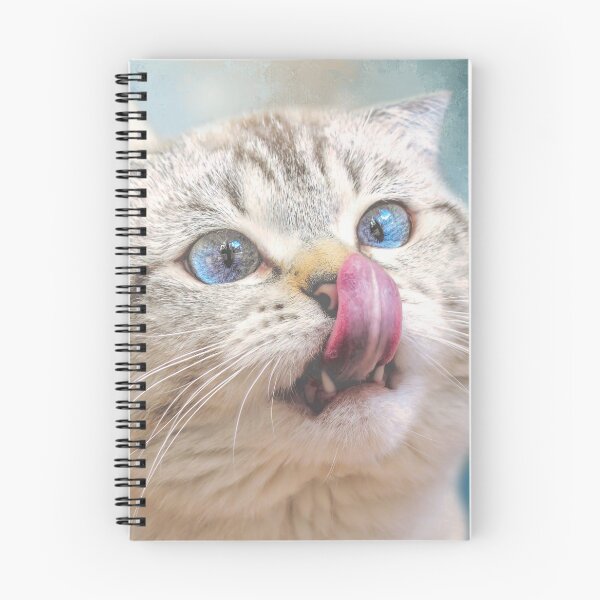 Item preview, Blue Eyed Scottish Fold Cat designed and sold by Elisabeth Lucas.