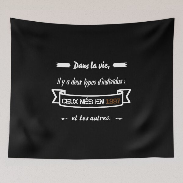 Item preview, People born in 1997... and the others (French) designed and sold by 2Girls1Shirt.