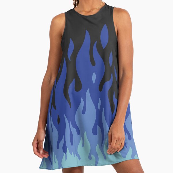 Blue Flame Dresses for Sale | Redbubble