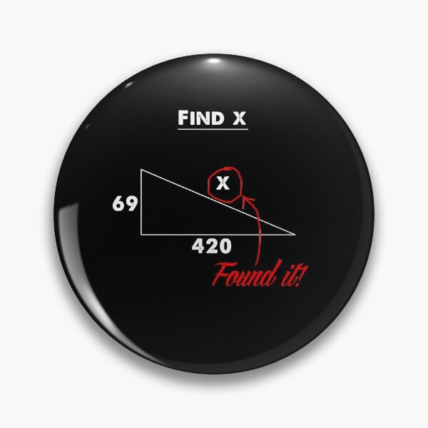 Item preview, Find X Math 69 420 Parody designed and sold by WorldOfTeesUSA.