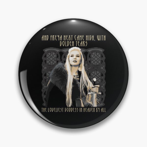 Item preview, And Freya Next Came Nigh, Norse Mythology, Norse Goddess Design, Viking Gift designed and sold by Proverbial Wisdom Design.