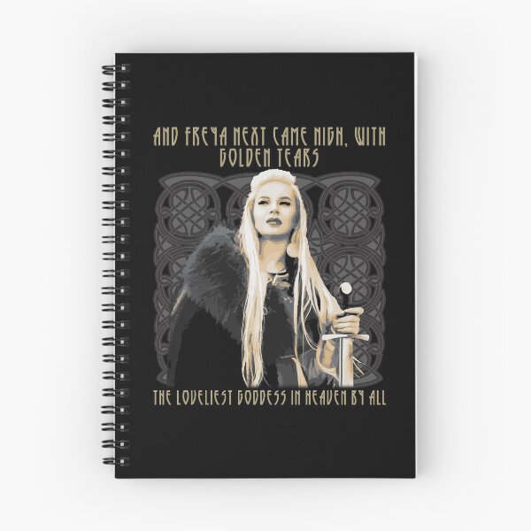 Item preview, And Freya Next Came Nigh, Norse Mythology, Norse Goddess Design, Viking Gift designed and sold by Proverbial Wisdom Design.