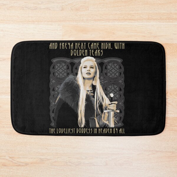 Item preview, And Freya Next Came Nigh, Norse Mythology, Norse Goddess Design, Viking Gift designed and sold by Proverbial Wisdom Design.