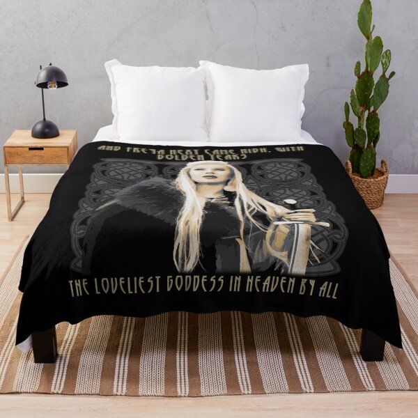 Item preview, And Freya Next Came Nigh, Norse Mythology, Norse Goddess Design, Viking Gift designed and sold by Proverbial Wisdom Design.