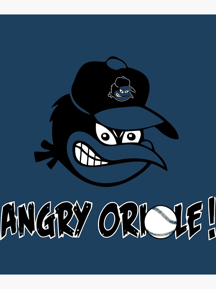 Angry Oriole Poster