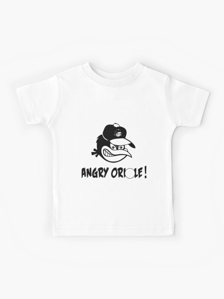 Angry Oriole Baltimore Baseball | Kids T-Shirt