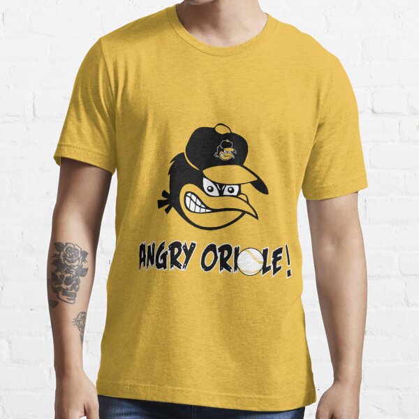 Angry Oriole Baltimore Baseball  Essential T-Shirt for Sale by  LiteraryEmpori