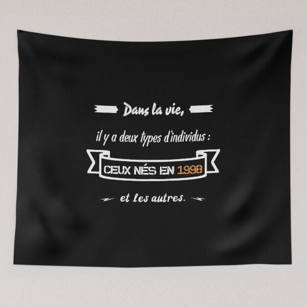 Item preview, People born in 1998... and the others (French) designed and sold by 2Girls1Shirt.