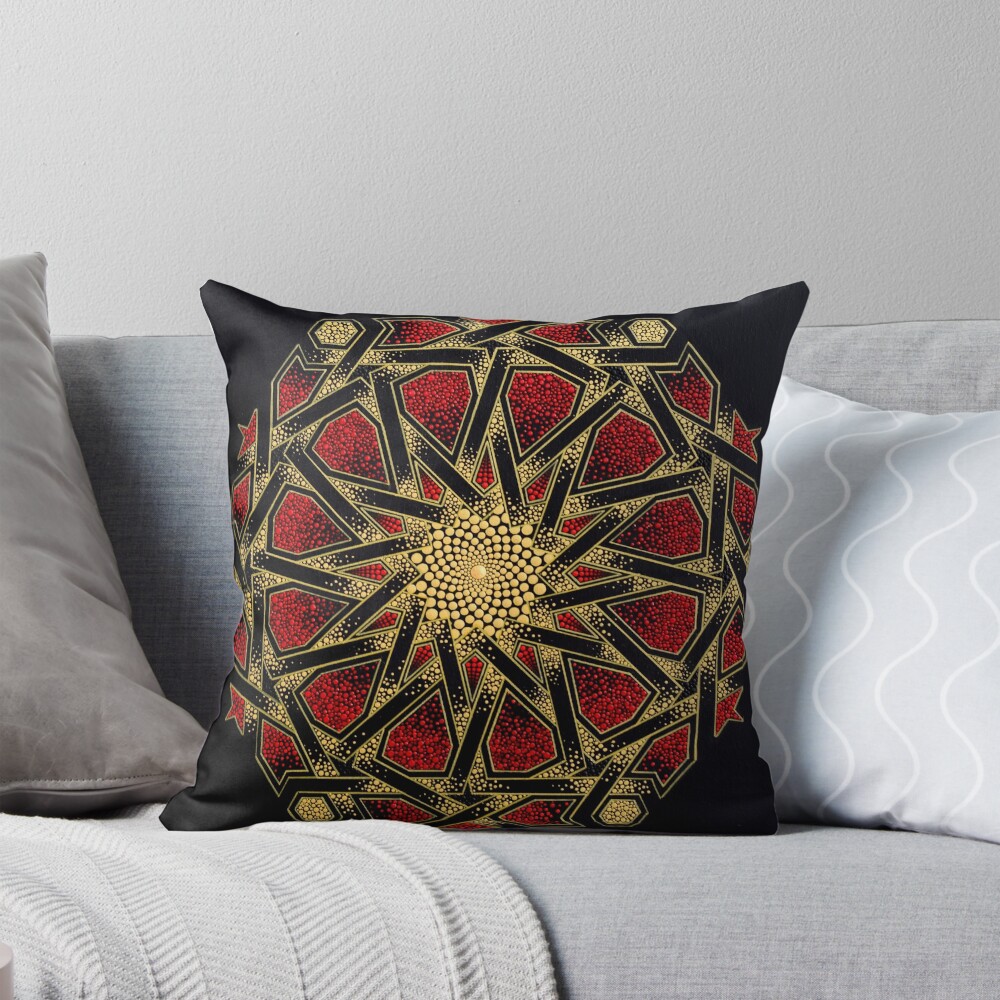 Item preview, Throw Pillow designed and sold by ImaaniArt.