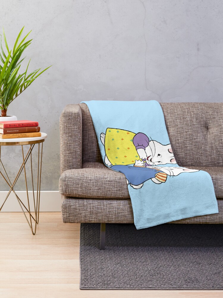 Max and ruby bunny | Throw Blanket