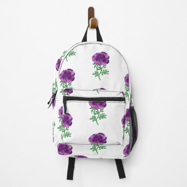 Item preview, Watercolor anemone coronaria pattern design designed and sold by muffinstandd.
