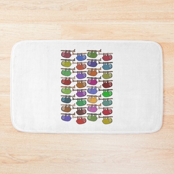 Item preview, Cute and Colorful Hanging Sloth Pattern designed and sold by Davey's Designs.