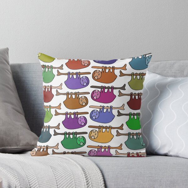 Item preview, Cute and Colorful Hanging Sloth Pattern designed and sold by Davey's Designs.