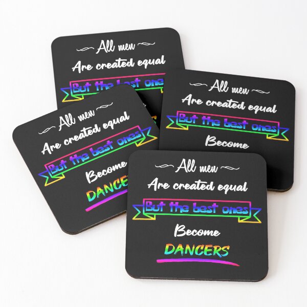 Item preview, The best men become dancers (English) designed and sold by 2Girls1Shirt.