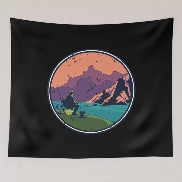 Item preview, Fisherman Retro Fishing is Life designed and sold by Ofca.