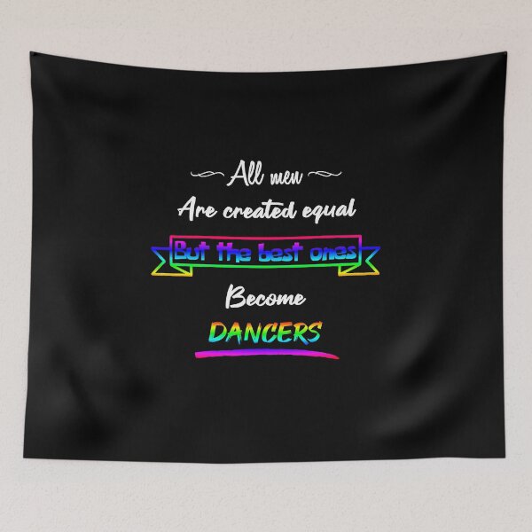 Item preview, The best men become dancers (English) designed and sold by 2Girls1Shirt.