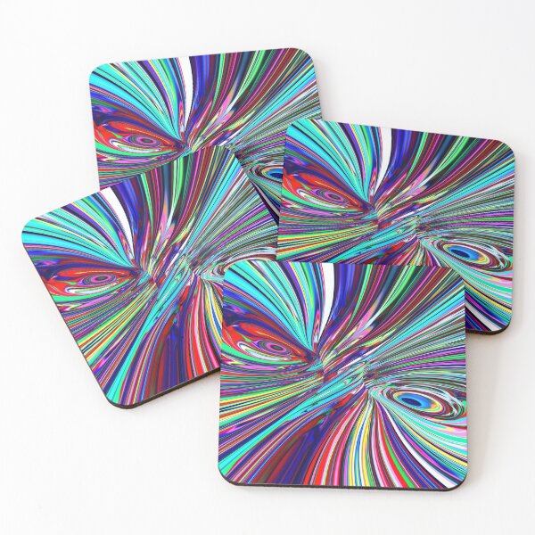 Item preview, Psychedelic Warped Optical Illusion Twisted Colors designed and sold by hyproinc.