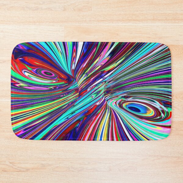 Item preview, Psychedelic Warped Optical Illusion Twisted Colors designed and sold by hyproinc.