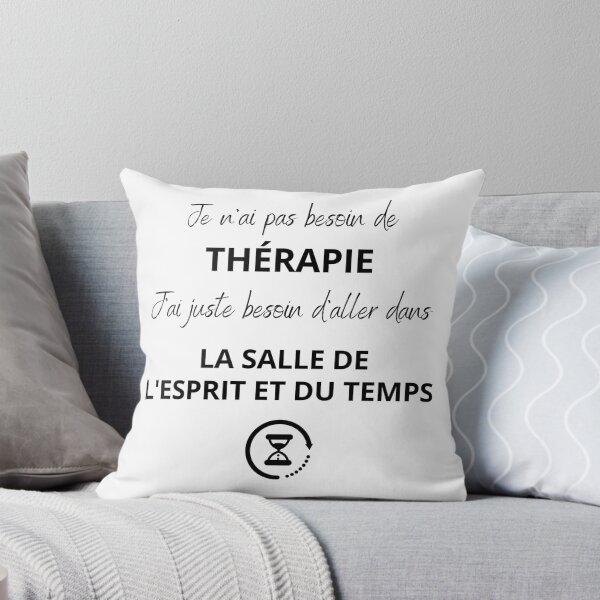 Aperçu de l'œuvre La Salle de l'esprit et du temps Thérapie Anime Citation Otaku créée et vendue par Massaie55.