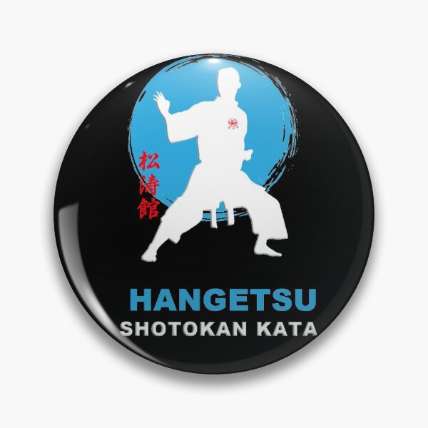 Item preview, Shotokan Hangetsu Kata Stance - Karate Art - Martial Arts Design designed and sold by Zanshin-Art.