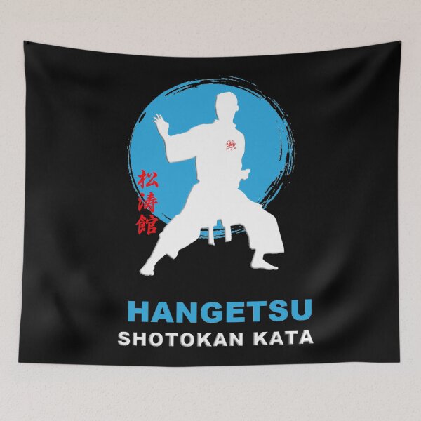 Item preview, Shotokan Hangetsu Kata Stance - Karate Art - Martial Arts Design designed and sold by Zanshin-Art.