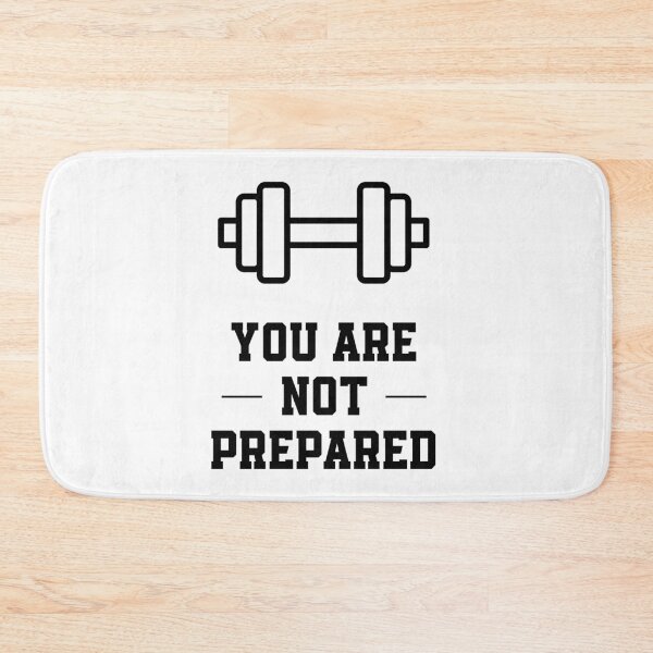 Item preview, You are not prepared Dumbbell designed and sold by LuMarino.