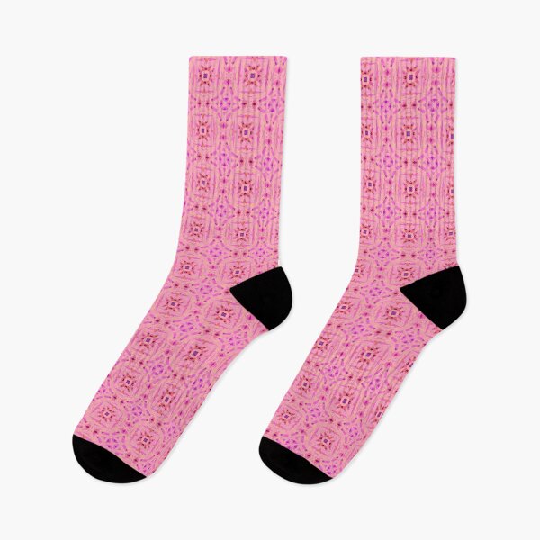 Item preview, Summer Vibes Peach Pink Purple Geometric Art Deco Design Pattern designed and sold by PatternPerfect.